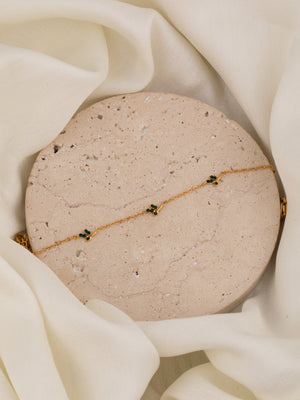 Leaf Emerald bracelet Leaf Emerald bracelet