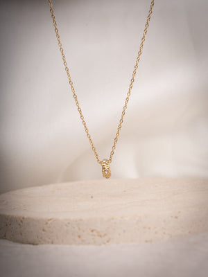 Round stone chain Round stone chain