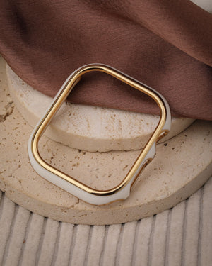 White Gold Apple Watch Case White Gold Apple Watch Case