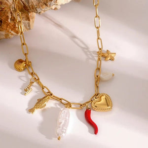 Shanaya Charm Necklace Shanaya Charm Necklace