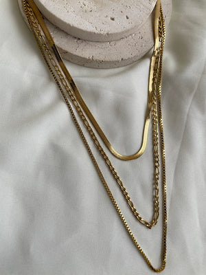 Aliya Triple Layered Chain Aliya Triple Layered Chain