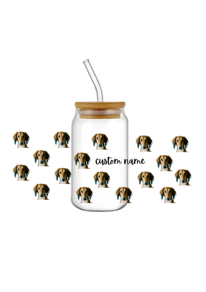 Custom Pet Face & Name Tumbler Custom Pet Face & Name Tumbler