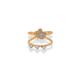3 stone ladybug ring 3 stone ladybug ring