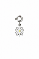 Charm small daisy silver