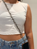 Smoke grey phone strap