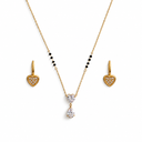 Crystal heart set