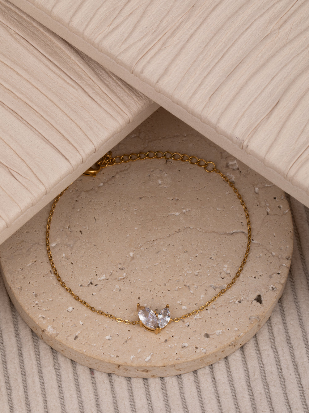 Two Stone Bracelet