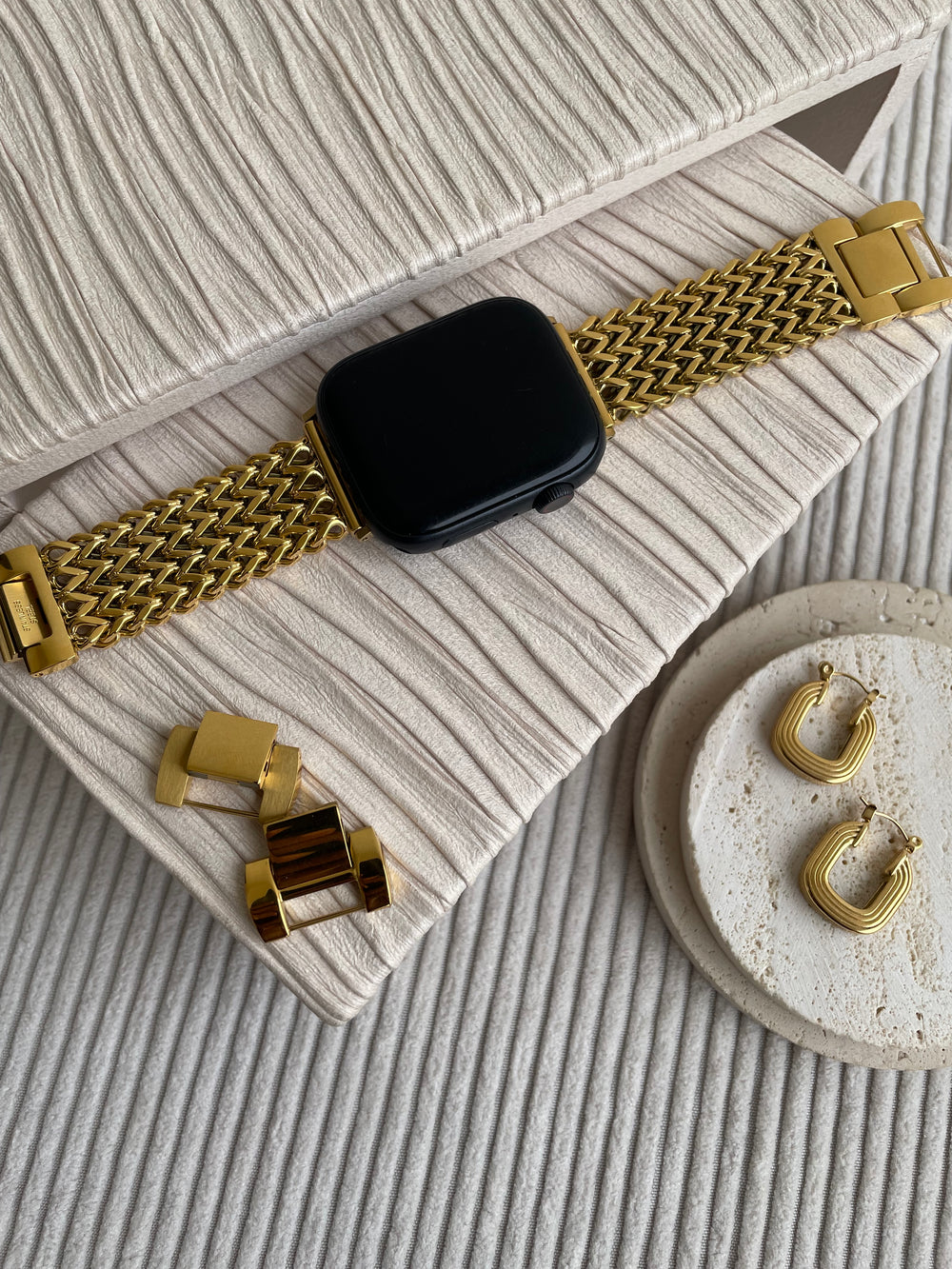 Alexa Gold Apple Watch Band