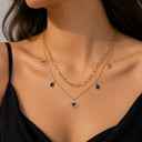 Evileye blue stone chain