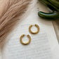 Basic gold hoops