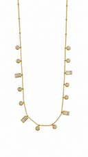 White Stones Chain