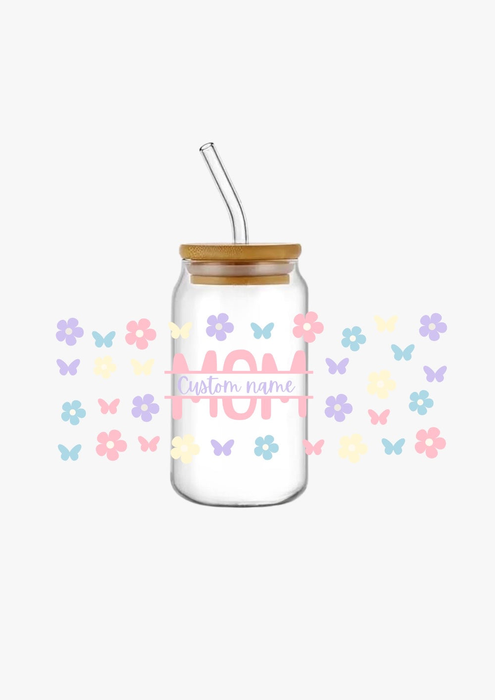 Pastel Mom Name Customisation