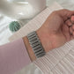 Silver Kendal apple watch band