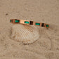 Emerald stone kada - rose gold