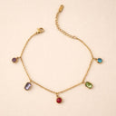 Rainbow Stone Bracelet