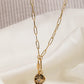 Star Evileye Blue stone charm necklace