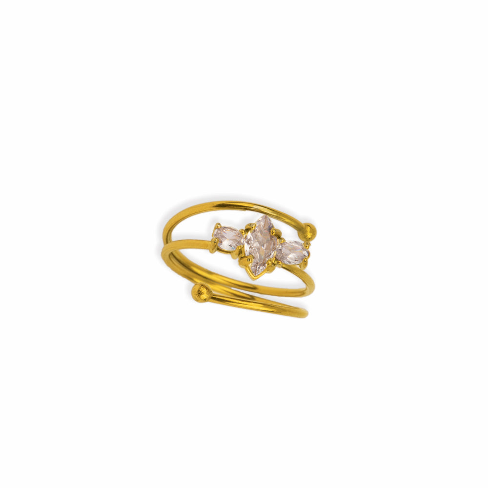 White Nova ring