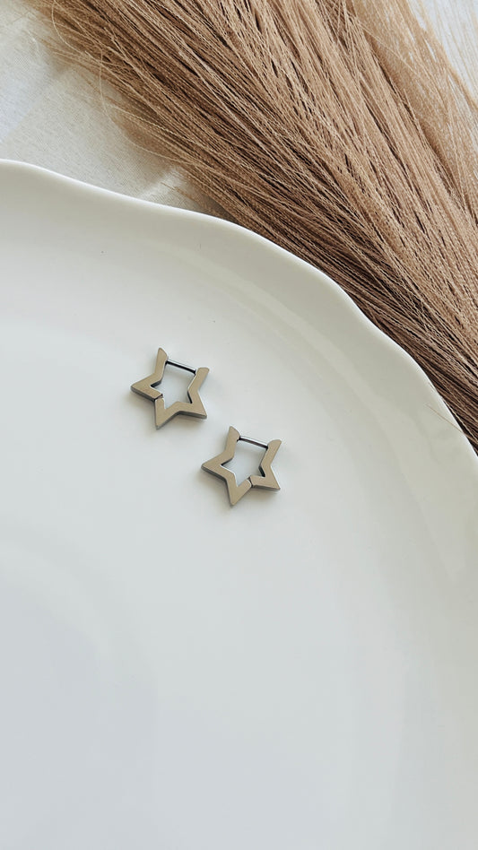 Star hoops small