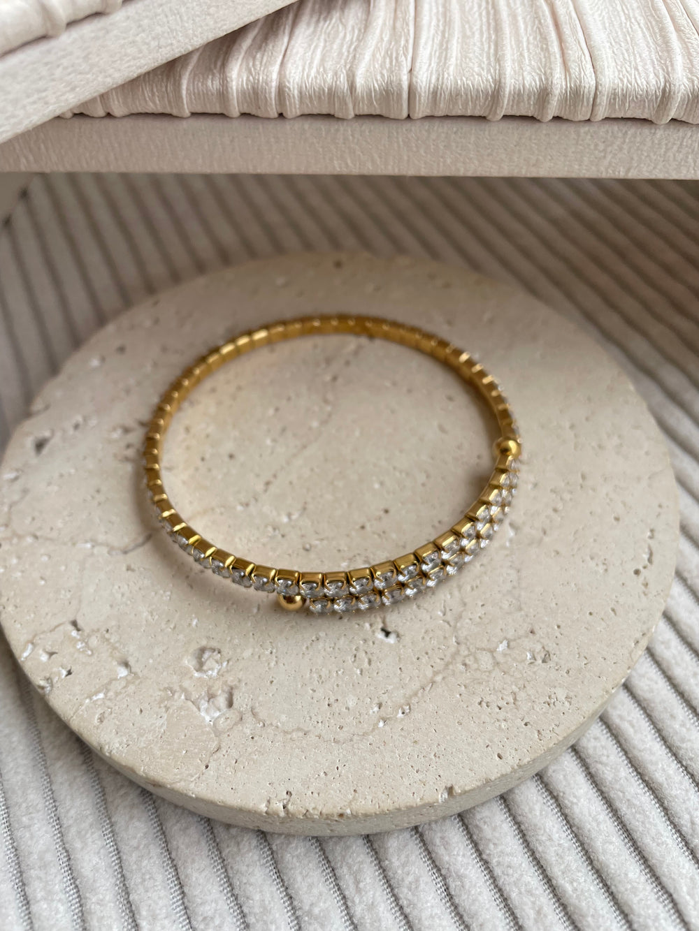 Coil Tennis Bracelet