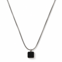 Black pendant chain men