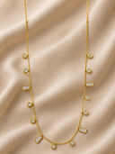 White Stones Chain