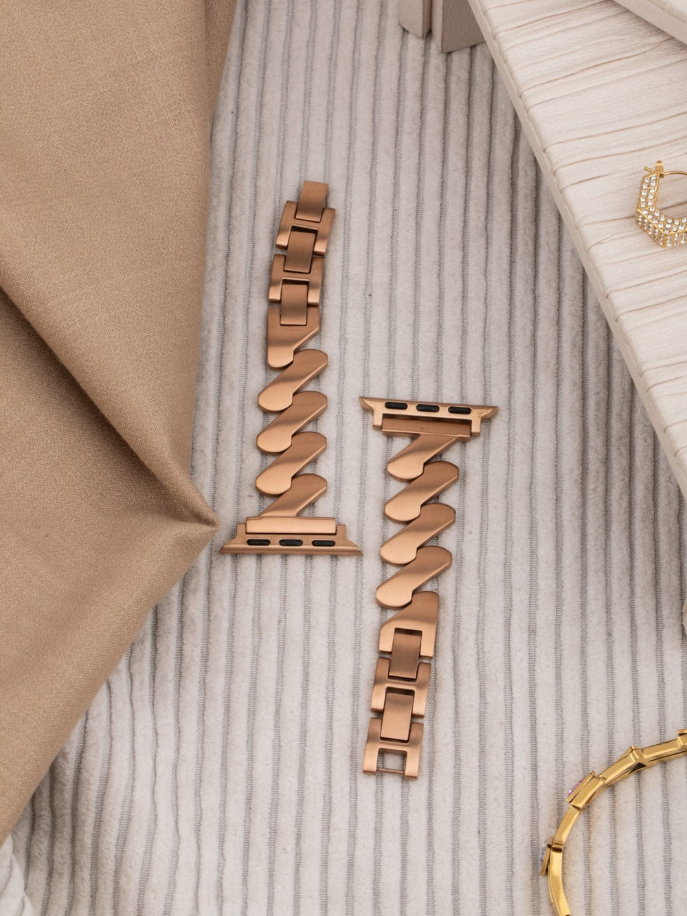 Kate rosegold apple watch band