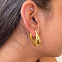 Aura sculpt earrings