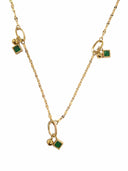 Kaira Emerald Stones Chain