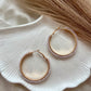 Clustered Pearl hoops