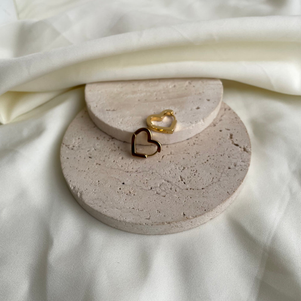 Small Heart Hoops
