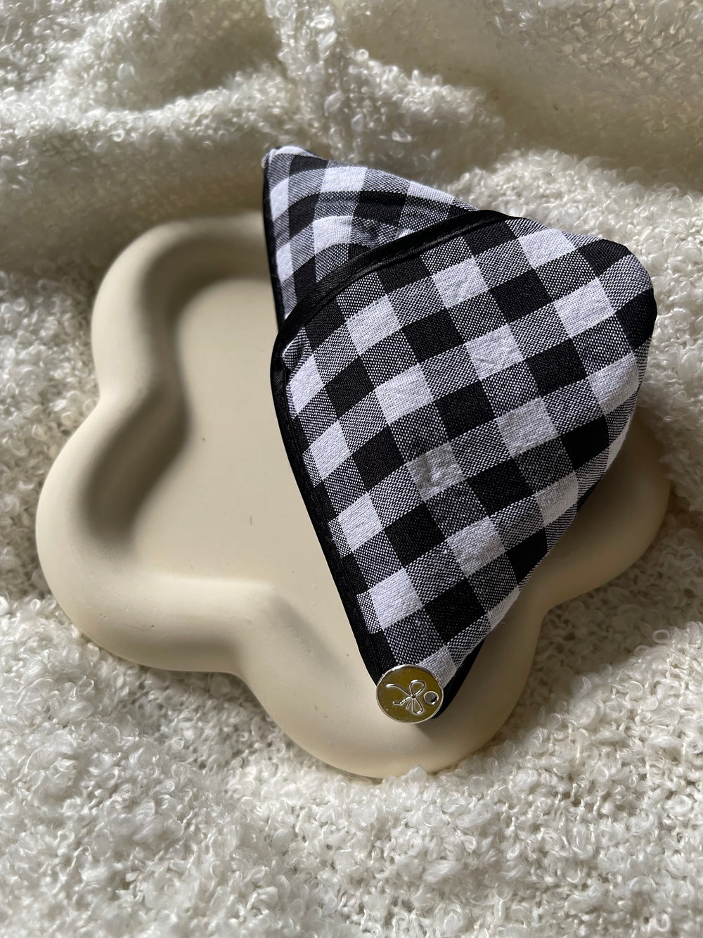 Polka Fabric Claw