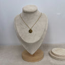 Coin Charm Thin Chain