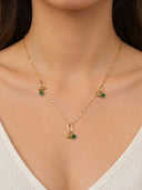 Kaira Emerald Stones Chain