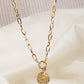 Evileye stone charm necklace