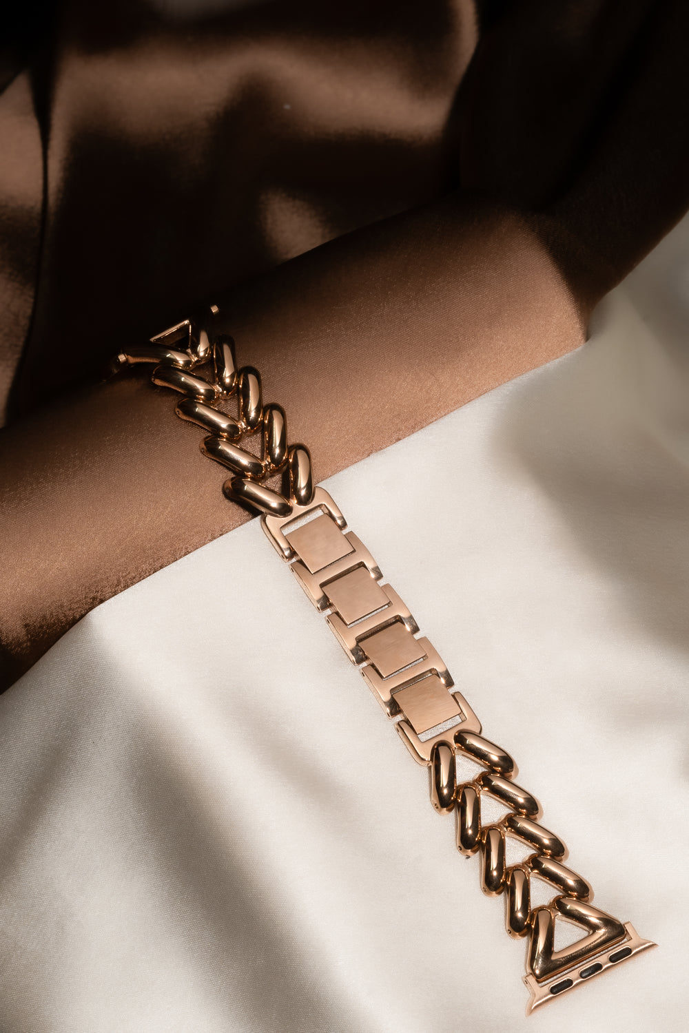 Rosegold kim Apple watch band