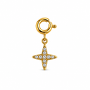 Charm cross stone