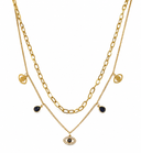 Evileye blue stone chain