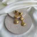 Aura sculpt earrings