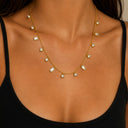 White Stones Chain