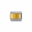 Gold on silver