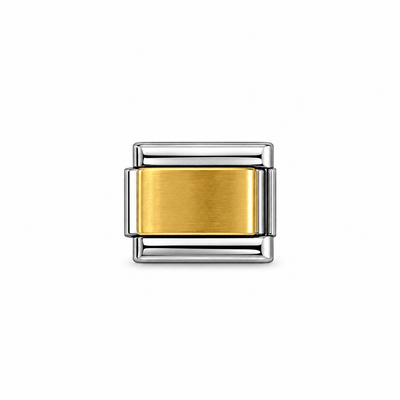 Gold on silver
