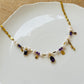 Lavender luxe stone chain