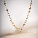 Chunky heart chain