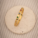 multicolour heart stone kada