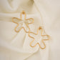 Open flower stud