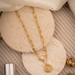 Double layer coin chain