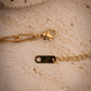 Reversible rectangle chain rosegold