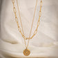 Double layer coin chain