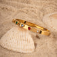 multicolour heart stone kada