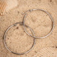Basic Lola Silver Hoops
